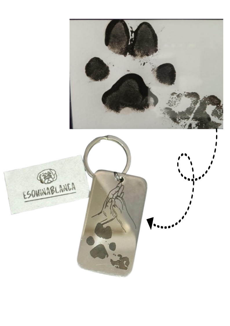 Combo Collar + llavero